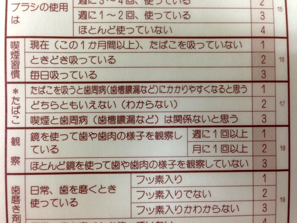 喫煙によって歯周病の危険性はなんと４倍に