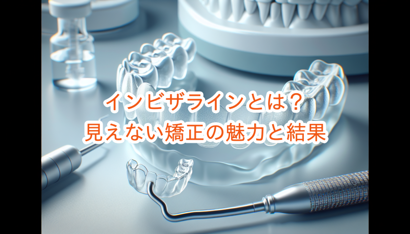 インビザラインとは？【人気急上昇】見えない矯正の魅力と結果