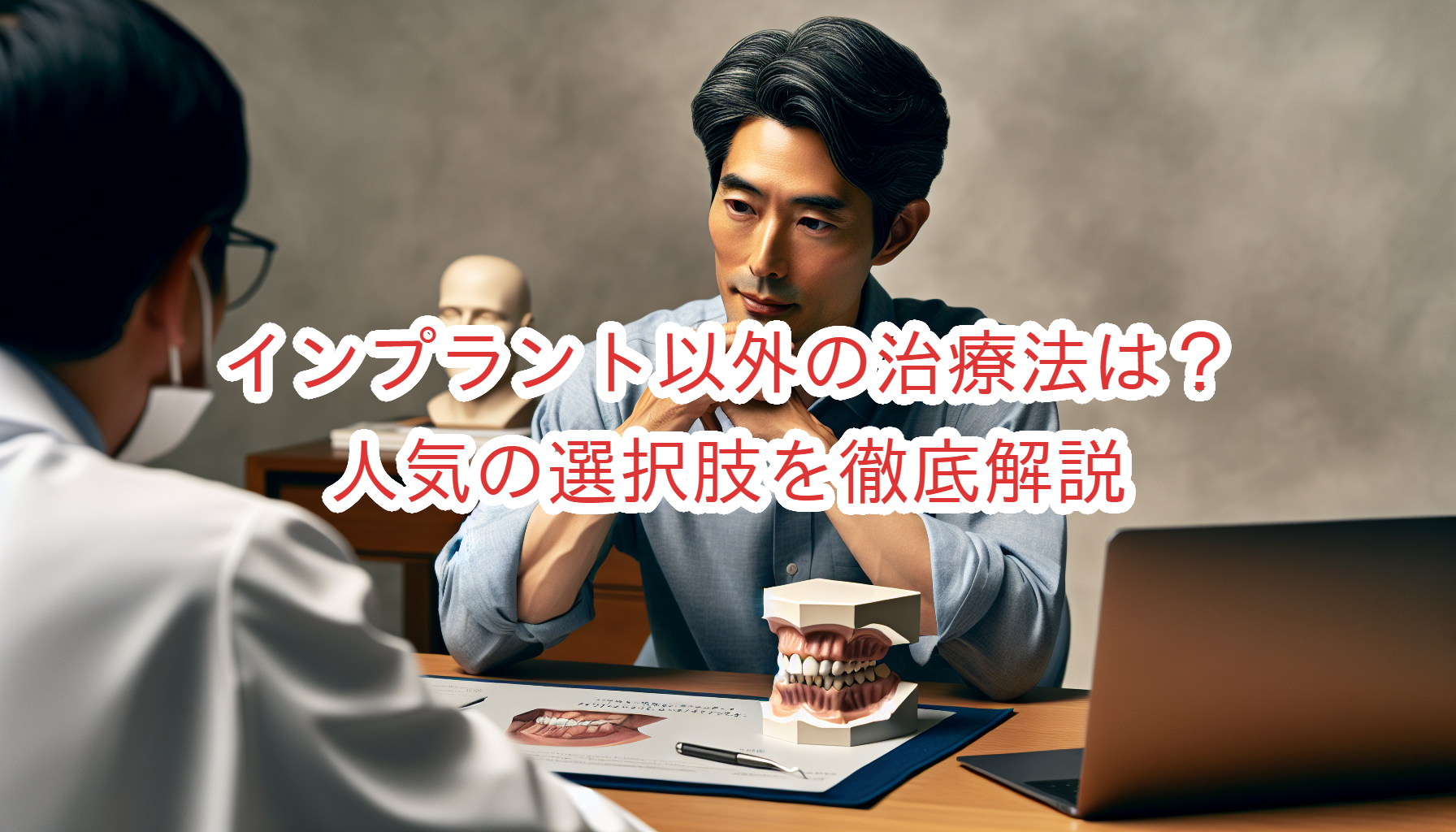 インプラント以外の治療法は？人気の選択肢を徹底解説【保存版】