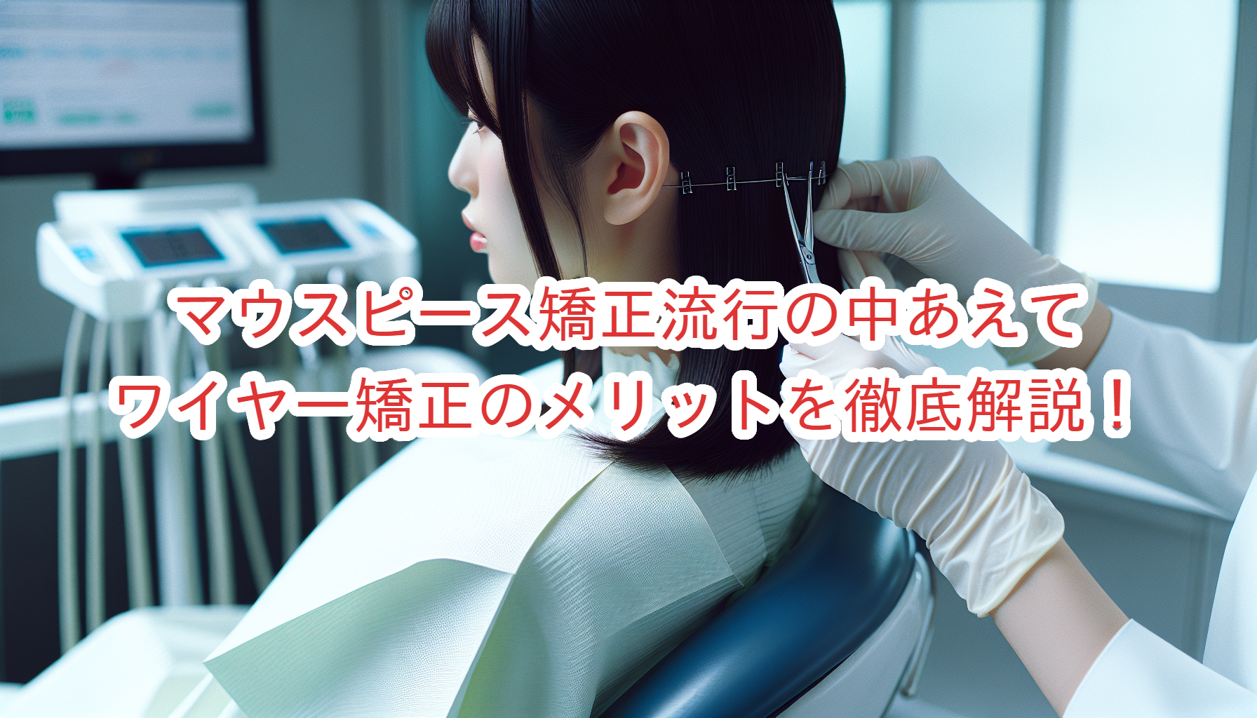 【ワイヤー矯正】マウスピース矯正流行の中あえてメリットを徹底解説！