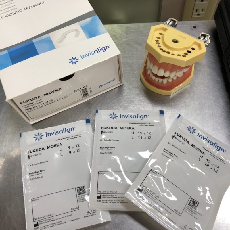 矯正治療中の定期管理