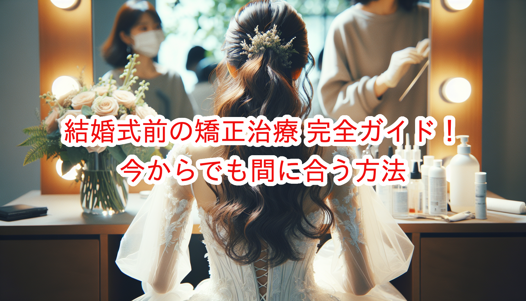 【必見】結婚式前の矯正治療 完全ガイド！今からでも間に合う方法